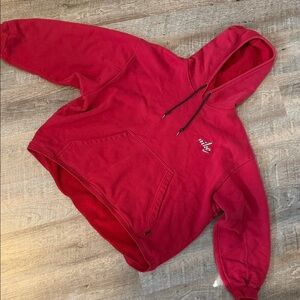 Vintage NIKE Red Hoodie